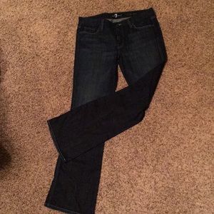 7 for all man kind ‘A’ pocket jeans